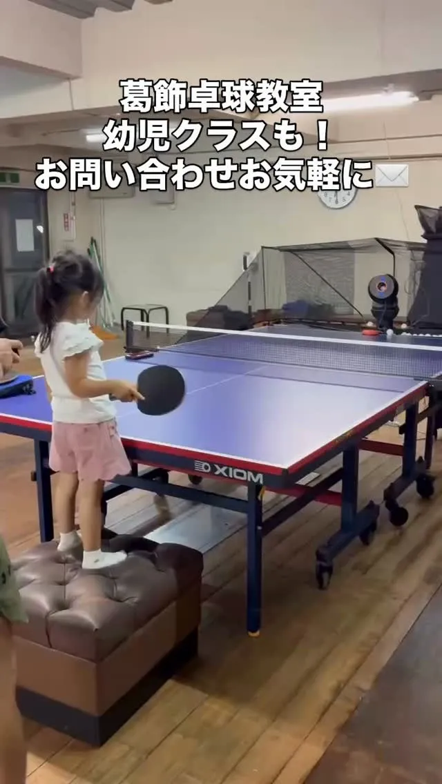 🏓✨幼児クラス、はじめます！✨
